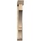 Ekena Millwork Balboa Traditional Rough Sawn Bracket w/ Offset Brace, Douglas Fir, 6"W x 38"D x 44"H BKT0604X38X44BOA01RDF - alternate 3